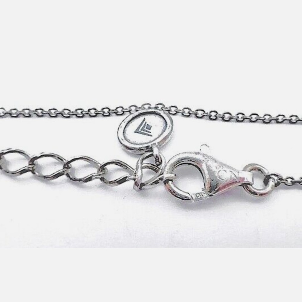 Silpada Sterling Silver & Turquoise Boomerang Necklace - Picture 11 of 14